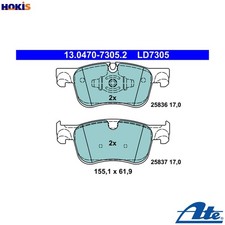 BRAKE PAD SET DISC BRAKE