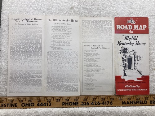1960s vintage kentucky road - vintage,