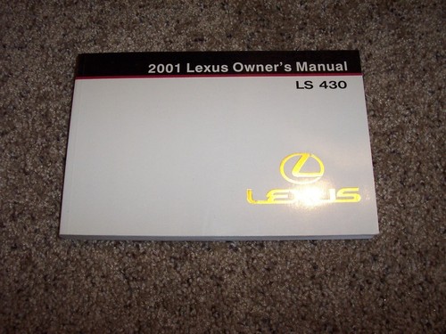 2001 lexus 430 - 2001, owner