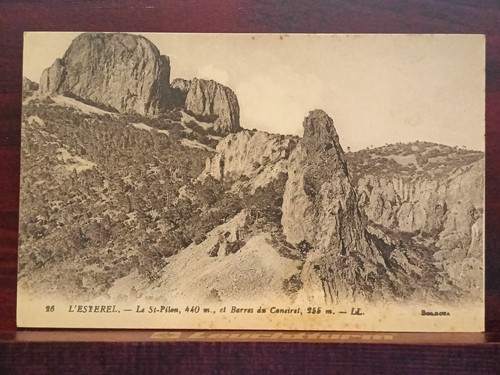Old postcard esterel - postcard,