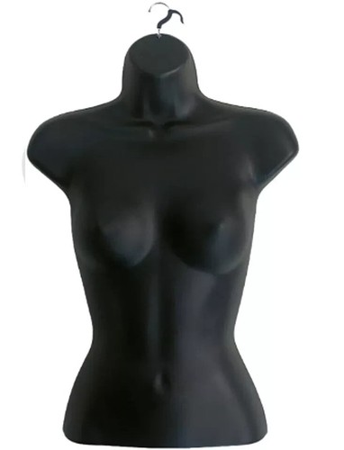 Plastic hanging mannequin half - plastic,