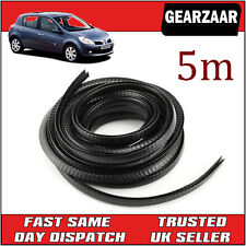 5M Van Conversion Window Black Knock On Trim 2-4 mm Edging PVC Rubber Trim NEW