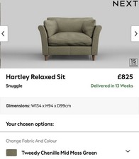 NEXT Hartley Relaxed Sit