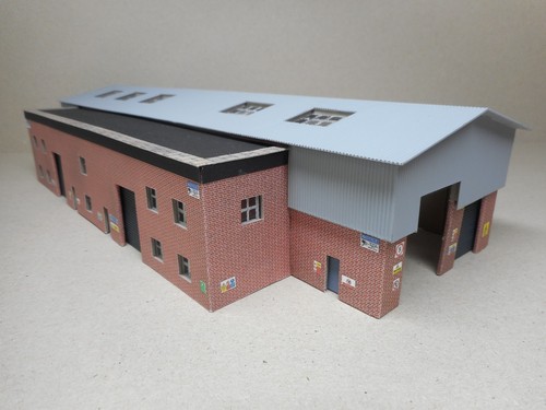 Gauge locomotive shed - n,