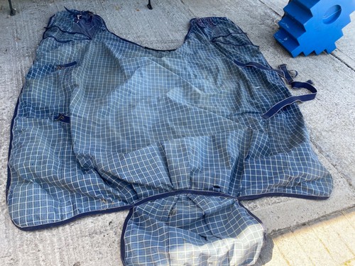 Turnout horse rug - turnout, blue