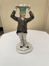 Furstenberg Porcelain Candle Holder/Porzellan Bergman Figurine