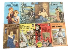 Vintage Retro Ladybird Books Collection Bundle of Old Religious Stories X8 IDLB