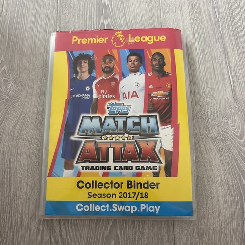 Topps match attax 2017 - match, 2017/18