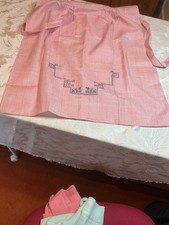 Pink Vintage Style Half Pinny