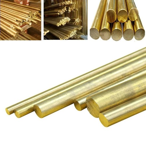 3pcs brass copper round - brass, bar