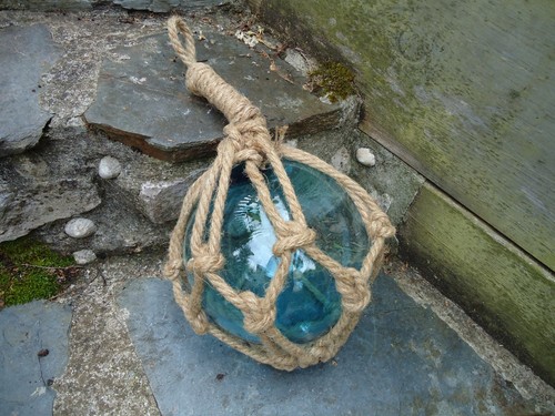 Large turquoise blue glass - turquoise,