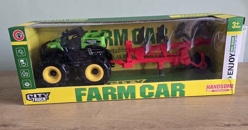 City truck farm car tractor - car",