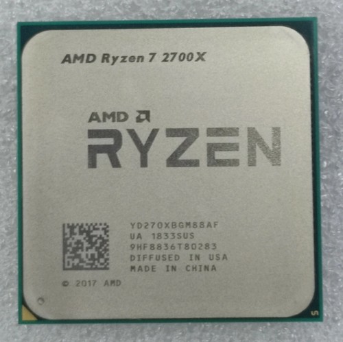 Amd ryzen 2700x am4 cpu - 7,