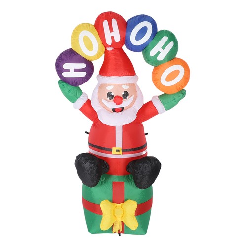Plug inflatable father xmas - eu,
