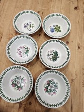 6 x Portmeirion BOTANIC GARDEN