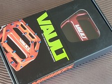 DMR Vault Alloy Platform Pedals BMX Mountain Bike 9/16" Sealed Bearings NEW Red