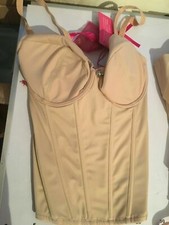 BNWT GOK WAN Passion Basque naked 32d bra burlesque girdle corselette corset