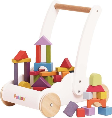 Toy van petilou wooden - toy,