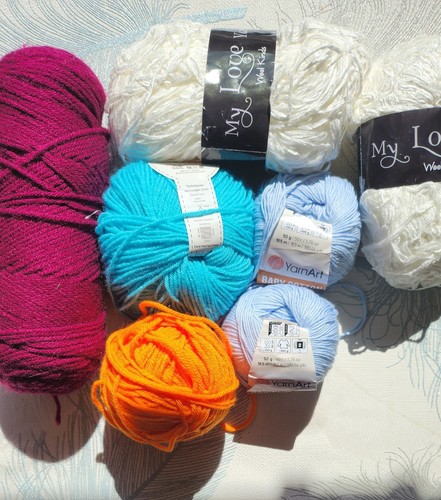 Mixed colour wool bundle - colour,
