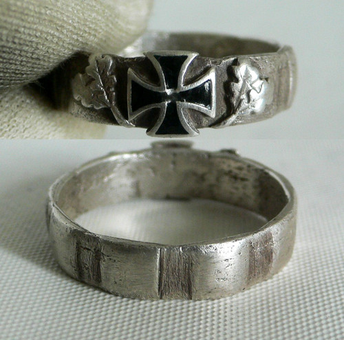 Ring german ww2 wwii oak - ww2,