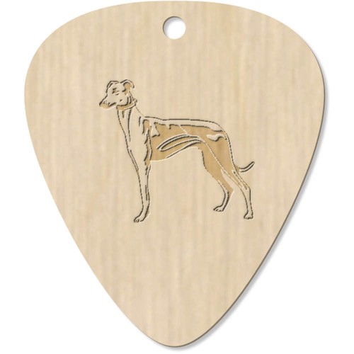Greyhound dog guitar - 7, x