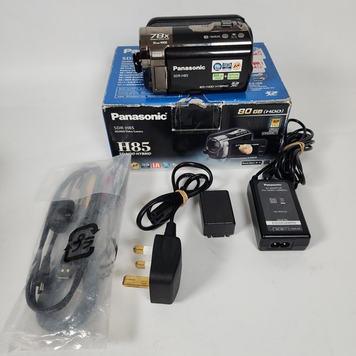 Panasonic sdr h85 - 80gb, hdd