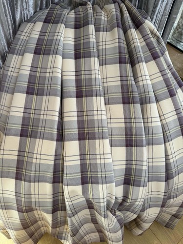 Highland check tartan - highland, cream