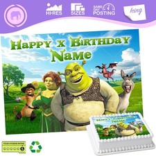 Shrek Cake Topper and Friends