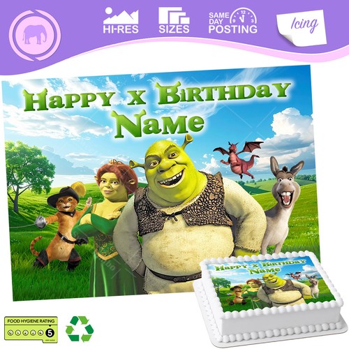 Shrek cake topper and friends - topper,