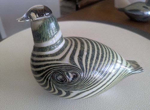 Oiva toikka glass bird - oiva,