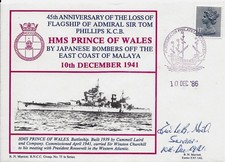 NAVY SIGNED FDC MARRIOTT