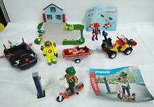 PLAYMOBIL Mountain Rescue Quad&trailer,Diver, Fire house & Scooter - Q34(1)