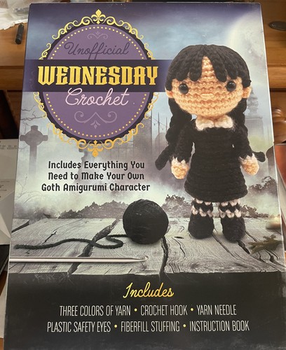Wednesday unofficial crochet - unofficial,