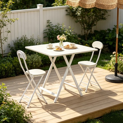 Foldable kitchen table and 2 - foldable,