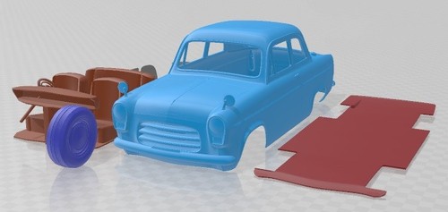 Ford anglia 100e 1953 model - rc,