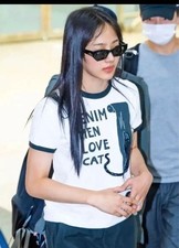 Kapital Denim man love cats T