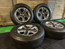 Jeep Wrangler Safari 18” Diamond Cut Genuine Alloy Wheels & Bridgestone H/T’s!