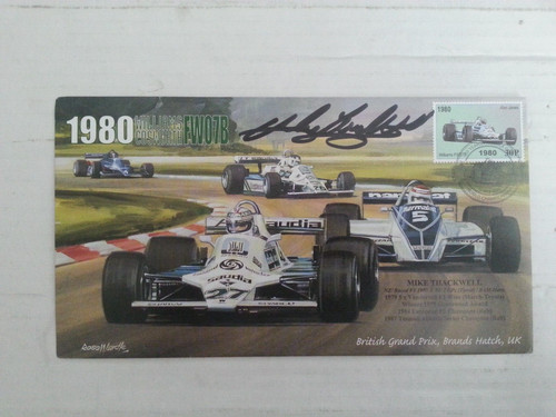 Mike thackwell original signed - original,