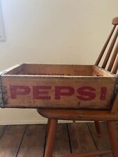 Real Vintage Wooden Pepsi