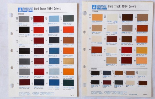 1984 ford truck sherwin - 1984,