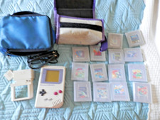 Game Boy DMG-01, Case, 14 Games In Case, All Good Condition