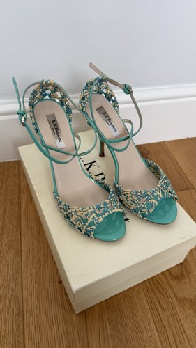 Bennett turquoise patent - turquoise,