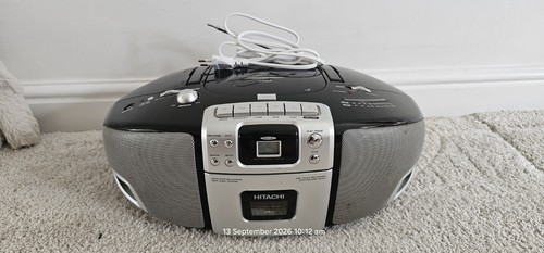 Hitachi portable boombox - cx-64,