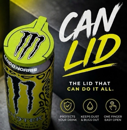 Monster energy drink can lids - monster,