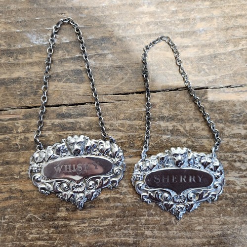 Vintage silver plated whisky - plated, &