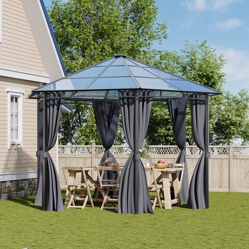 Hexagon gazebo with - 3.8m,