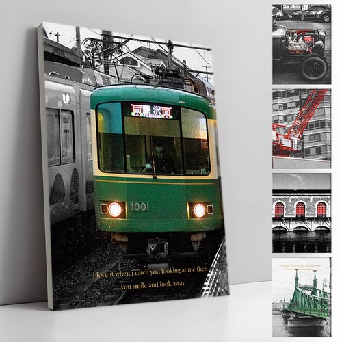 30x40cm printed canvas wall - printed,