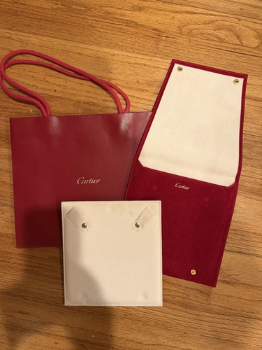 Cartier red velvet necklace - cartier,