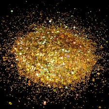 10g Holographic Hexagon Chunky