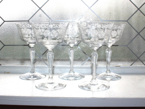 Fostoria midnight rose - 5,